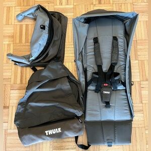 Thule Urban Glide 1 Replacement Seat, Cargo Tray, and Sun shade